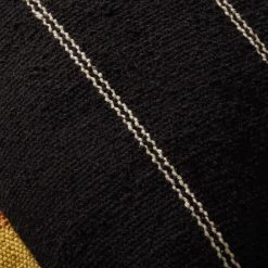 LOLOI CARMEN BLACK MULTI FRINGE EDGE THROW PILLOW 11 LOLOI CARMEN BLACK MULTI FRINGE EDGE THROW PILLOW