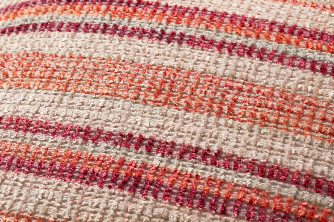 LOLOI Pillows + Poufs SUNKIST PINK BLANKET STITCH THROW PILLOW 5 LOLOI Pillows + Poufs SUNKIST PINK BLANKET STITCH THROW PILLOW