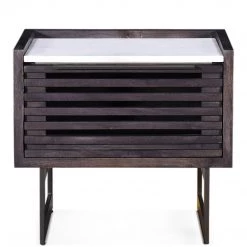 MOES PALOMA MARBLE TOP NIGHTSTAND