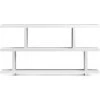 MOES Furniture PARKER GLOSS WHITE LACQUER CONSOLE SHELF