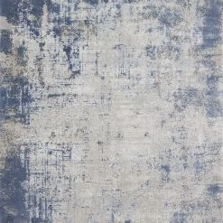 LOLOI PATINA 01 RUG: DENIM, GREY