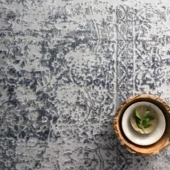 LOLOI PATINA 03 RUG: SILVER, GRAY