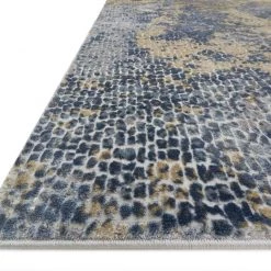 LOLOI PATINA 05 RUG: OCEAN, WHEAT