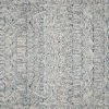 LOLOI PEREGRINE HAND-TUFTED WOOL RUG: OCEAN, ASH