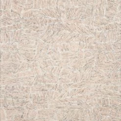 LOLOI PEREGRINE HAND-TUFTED WOOL RUG: BLUSH, GREY