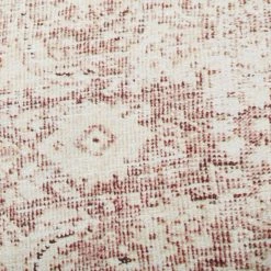 LOLOI SIENNA CHAMPAGNE VINTAGE PRINT POUF Benches + Ottomans + Stools