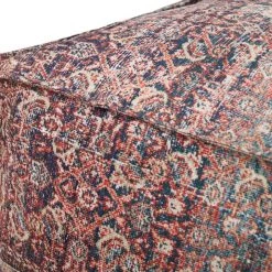 LOLOI AMERICANA VINTAGE PRINT POUF