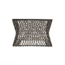 PHILLIPS COLLECTION Furniture WEAVED HOURGLASS COFFEE TABLE