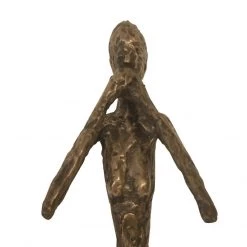 PHILLIPS COLLECTION Wall Sculptures + Decor SEE, SPEAK, HEAR NO EVIL WALL ART RESIN BRONZE, SET OF 3