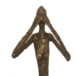 PHILLIPS COLLECTION Wall Sculptures + Decor SEE, SPEAK, HEAR NO EVIL WALL ART RESIN BRONZE, SET OF 3