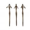 PHILLIPS COLLECTION Wall Sculptures + Decor SEE, SPEAK, HEAR NO EVIL WALL ART RESIN BRONZE, SET OF 3