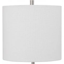 UTTERMOST PIPER WHITE MARBLE BUFFET LAMP