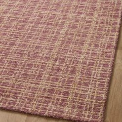 LOLOI POLLY HAND-TUFTED WOOL + JUTE RUG: RASPBERRY 11 LOLOI POLLY HAND-TUFTED WOOL + JUTE RUG: RASPBERRY