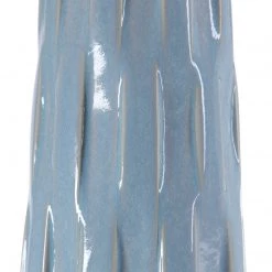 UTTERMOST POWDER BLUE GLAZED CERAMIC TABLE LAMP