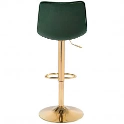 ZUO PRIMA GREEN VELVET + GOLD ADJUSTABLE STOOL Kitchen + Dining 10 ZUO PRIMA GREEN VELVET + GOLD ADJUSTABLE STOOL Kitchen + Dining