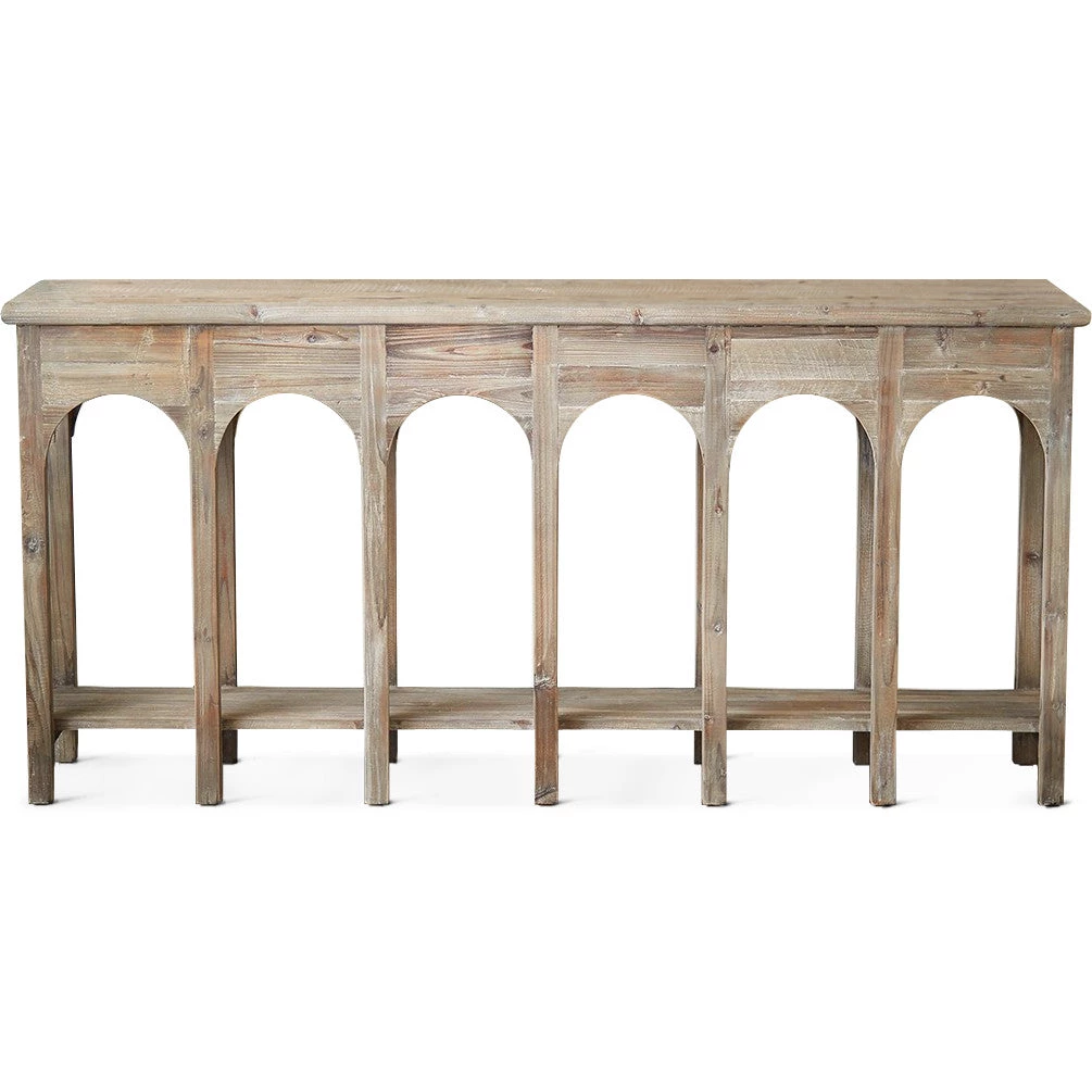 CYAN PROVENCIA WEATHERED PINE CONSOLE TABLE Furniture 1 CYAN PROVENCIA WEATHERED PINE CONSOLE TABLE Furniture