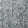 LOLOI PRESCOTT POLYESTER, WOOL + VISCOSE RUG: ARCTIC BLUE