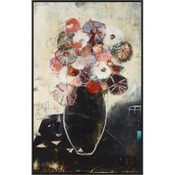 L ART "PICTORIAL VASE" CANVAS ART Wall Art