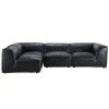 MOES LUXE DREAM MODULAR SECTIONAL ANTIQUE BLACK