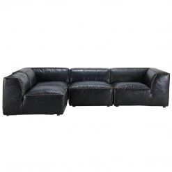 MOES LUXE DREAM MODULAR SECTIONAL ANTIQUE BLACK
