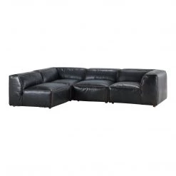 MOES LUXE DREAM MODULAR SECTIONAL ANTIQUE BLACK