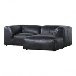 MOES LUXE DREAM MODULAR SECTIONAL ANTIQUE BLACK