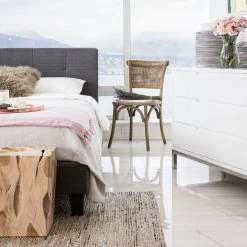 MOES Bedroom ZOEY BED: GRAY LINEN 13 MOES Bedroom ZOEY BED: GRAY LINEN