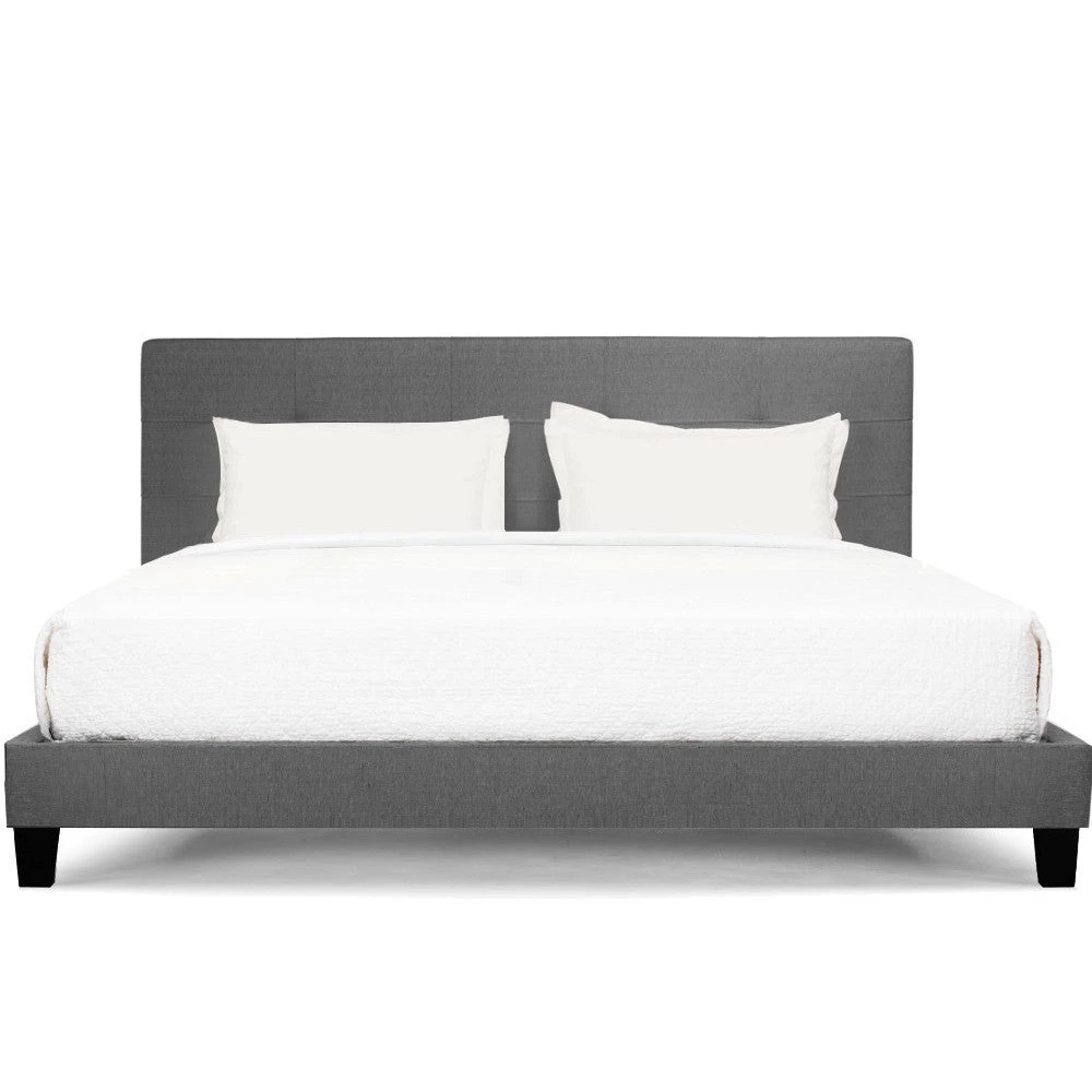 MOES Bedroom ZOEY BED: GRAY LINEN 1 MOES Bedroom ZOEY BED: GRAY LINEN