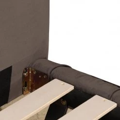 MOES MANILLA GREY VELVET PLATFORM KING BED Furniture 12 MOES MANILLA GREY VELVET PLATFORM KING BED Furniture