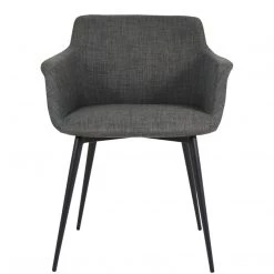 MOES RONDA ARM CHAIR: GREY | SET OF 2