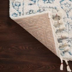 LOLOI RONNIE 01 RUG: IVORY, OCEAN