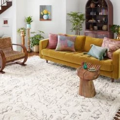 LOLOI RONNIE 03 RUG: IVORY, CHARCOAL