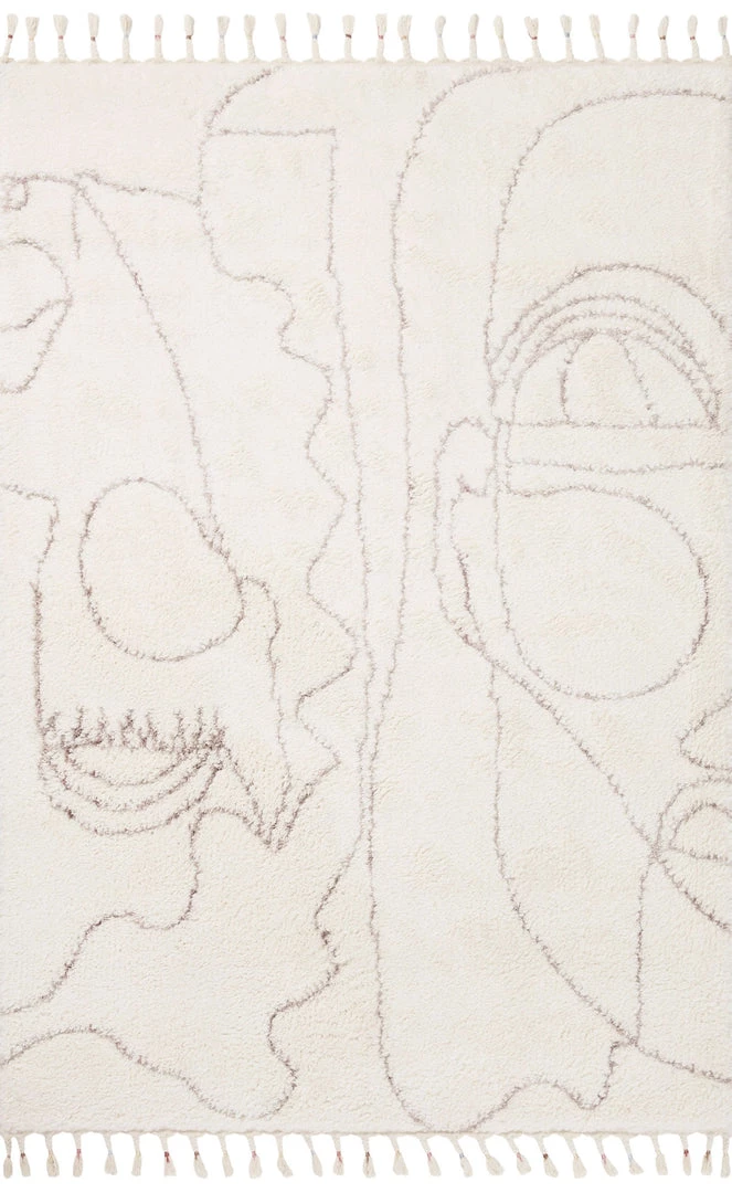 LOLOI RONNIE 04 RUG: IVORY, NATURAL 1 LOLOI RONNIE 04 RUG: IVORY, NATURAL