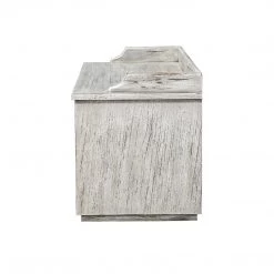 UTTERMOST Living Room RUSTIC WHITE STORAGE BENCH