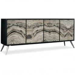 HOOKER Furniture ROCKEE 4 DOOR MEDIA CREDENZA