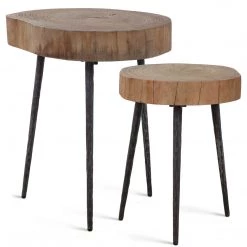 UTTERMOST SAMBA SLICE NESTING TABLES