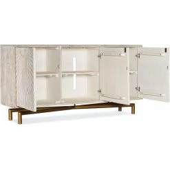 HOOKER Furniture SENECA WHITE WASH MEDIA CREDENZA