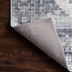 LOLOI ELSA VINTAGE PRINT RUG: GRAY