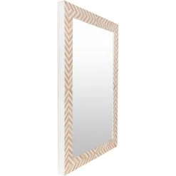 SURYA SOCAL CHEVRON STRIPED WALL MIRROR Mirrors