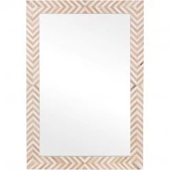 SURYA SOCAL CHEVRON STRIPED WALL MIRROR Mirrors