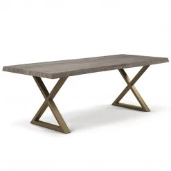 URBIA BROOKS LIVE EDGE DINING TABLE: SANDBLASTED GREY Kitchen + Dining 34 URBIA BROOKS LIVE EDGE DINING TABLE: SANDBLASTED GREY Kitchen + Dining
