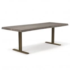URBIA BROOKS LIVE EDGE DINING TABLE: SANDBLASTED GREY Kitchen + Dining 42 URBIA BROOKS LIVE EDGE DINING TABLE: SANDBLASTED GREY Kitchen + Dining