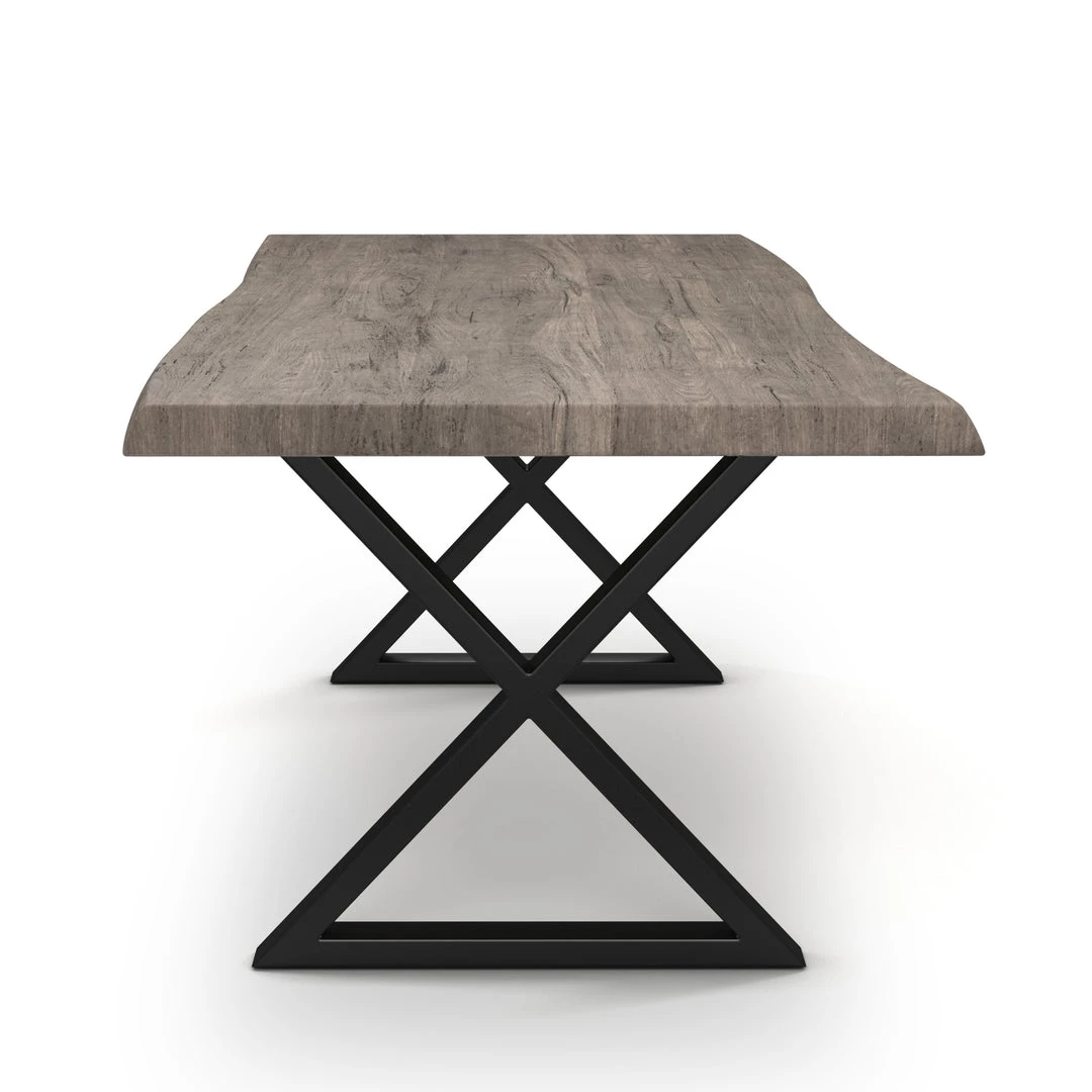 URBIA BROOKS LIVE EDGE DINING TABLE: SANDBLASTED GREY Kitchen + Dining 10 URBIA BROOKS LIVE EDGE DINING TABLE: SANDBLASTED GREY Kitchen + Dining