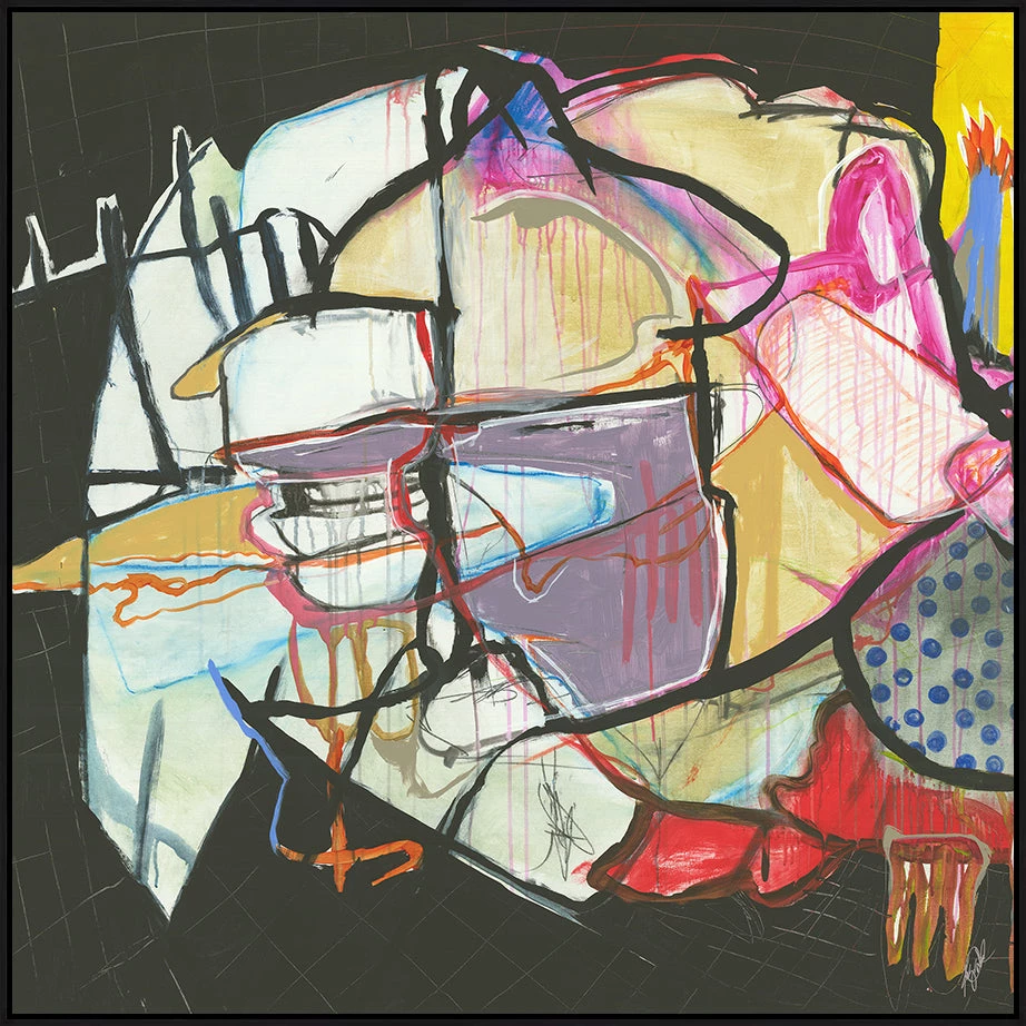 L ART "SATURDAY SONG I" CANVAS ART Wall Art 1 L ART "SATURDAY SONG I" CANVAS ART Wall Art