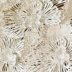 PHILLIPS COLLECTION FLOWER METAL WALL ART