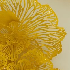 PHILLIPS COLLECTION FLOWER METAL WALL ART