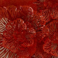 PHILLIPS COLLECTION FLOWER METAL WALL ART