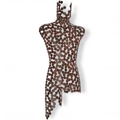 URBIA MALE TORSO WALL SCULPTURE