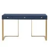 TOV JANIE BLUE LACQUER DESK Furniture