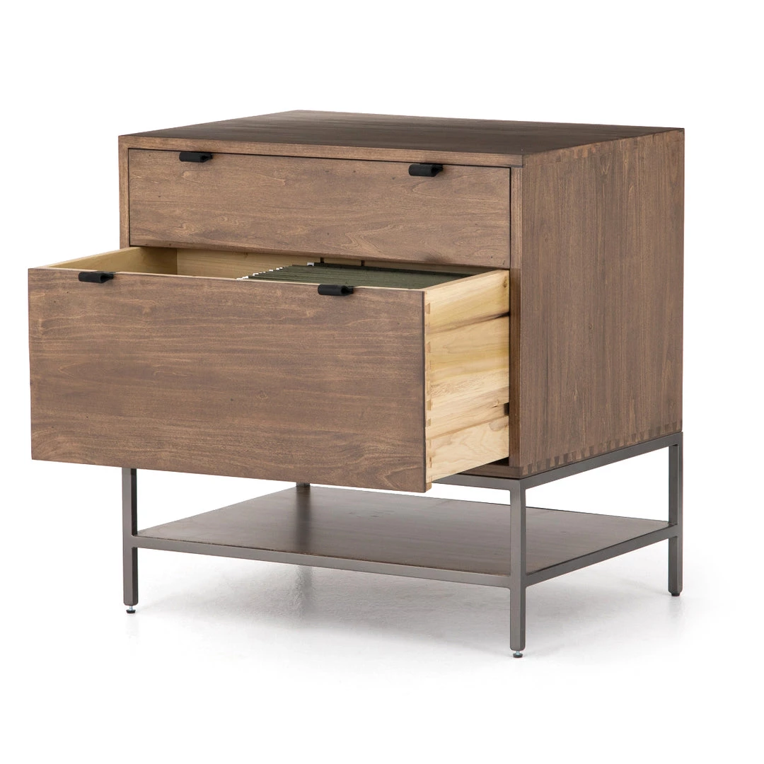 FOUR HANDS TREY MODULAR FILING CABINET: AUBURN POPLAR Furniture 2 FOUR HANDS TREY MODULAR FILING CABINET: AUBURN POPLAR Furniture